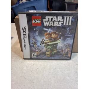 LEGO Star Wars III: The Clone Wars Nintendo DS Video Game LucasArts